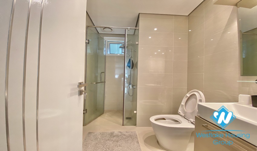 Scandinavian style golf course view 2 bedrooms apartment for rent in Ciputra, Hanoi